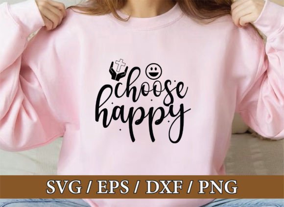 Choose Happy, Christian Svg Bundle