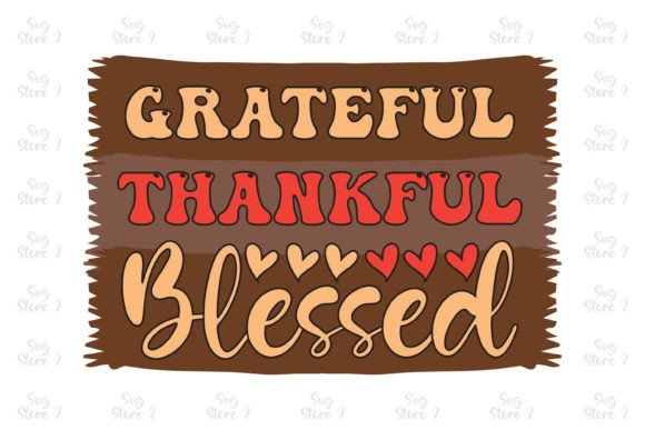 Grateful Thankful Blessed Jesus Sublimat T-Shirt Designs