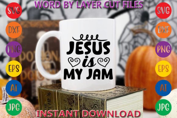 Jesus is My Jam 2 T-Shirt Designs