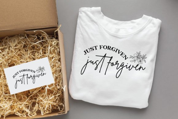 Not Perfect Just Forgiven Jesus SVG for T-Shirt Designs