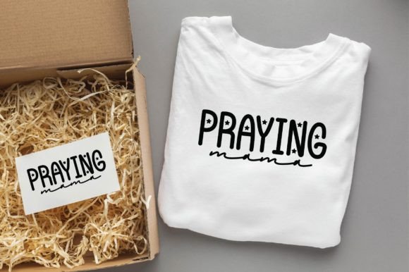 Praying Mama Christian Svg Png Design